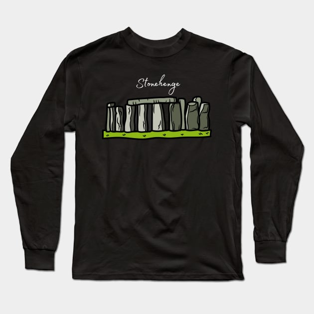 Stonehenge Long Sleeve T-Shirt by johnnie2749